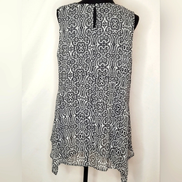Fever Sleeveless Tunic Top - Size L - Picture 6 of 8